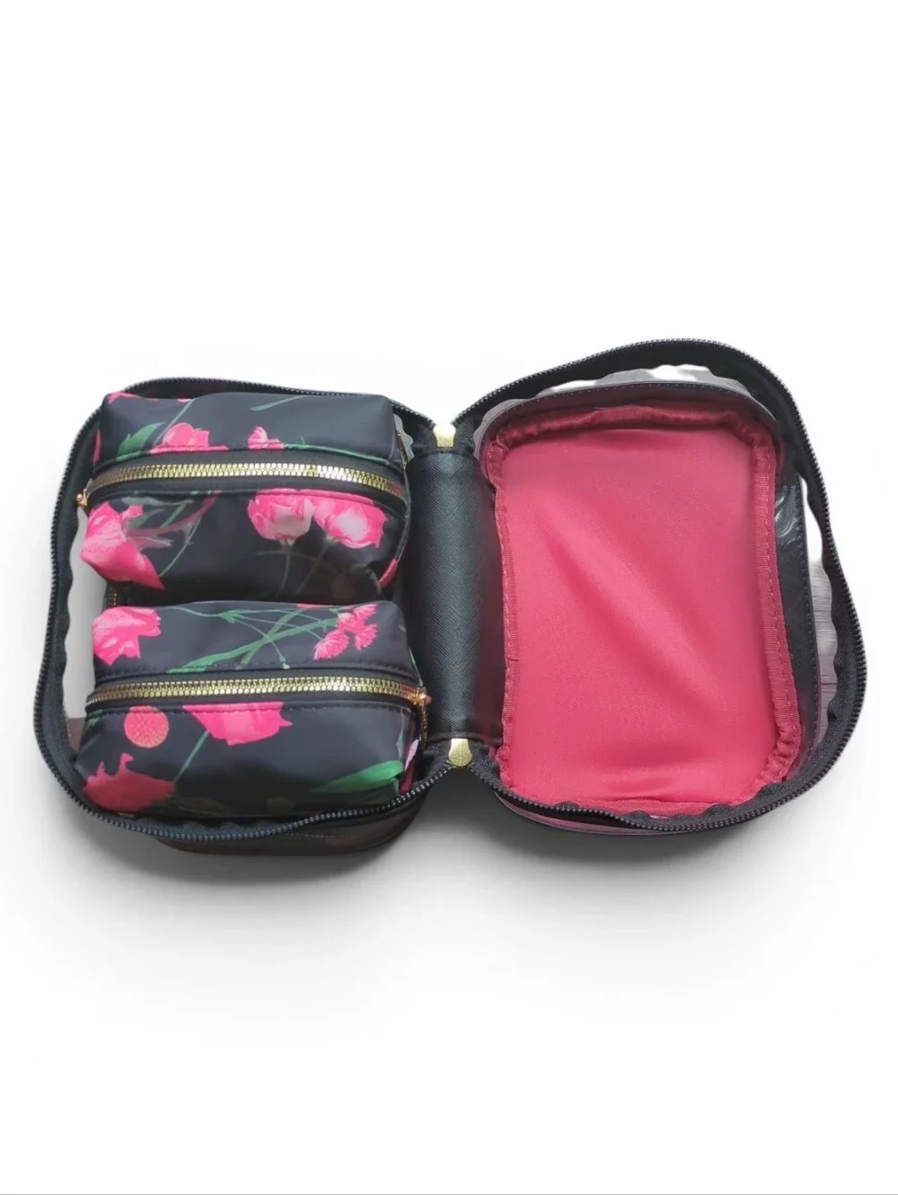 NWT Ted Baker 4-Piece Train Case Makeup Bag Set - Picture 4 of 7